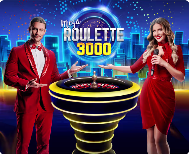Mega Roulette 3000 by Studio live